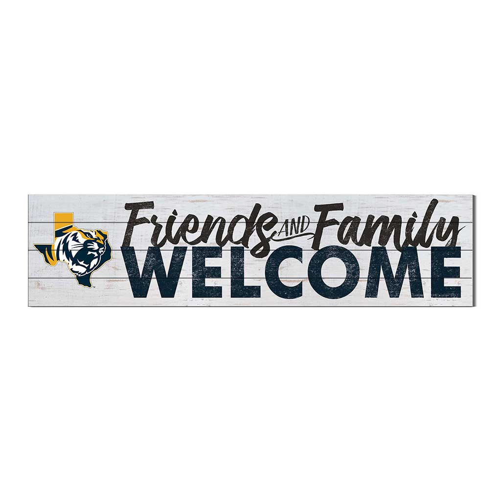 40x10 Sign Friends Family Welcome East Texas Baptist Tigers