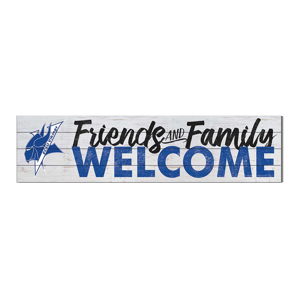 40x10 Sign Friends Family Welcome Elizabeth City State Vikings