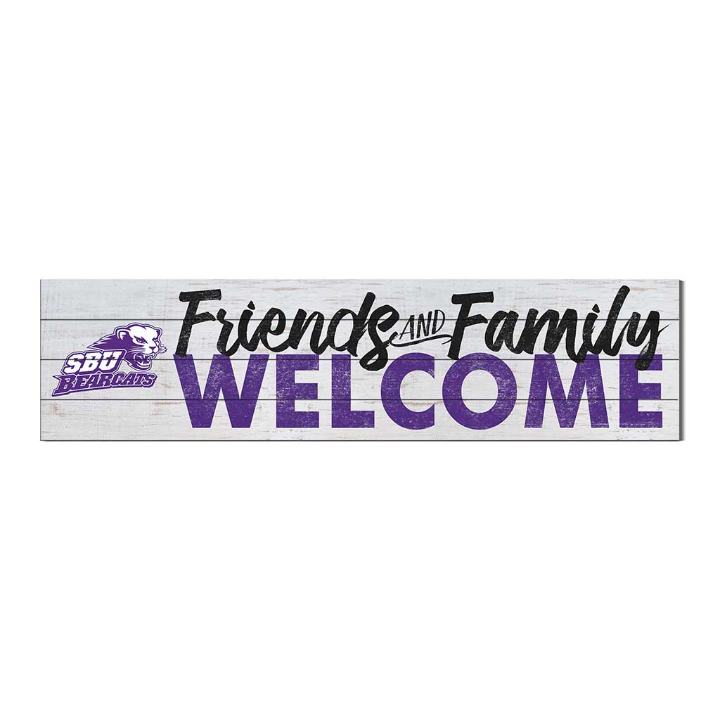 40x10 Sign Friends Family Welcome Southwest Baptist Bearcats