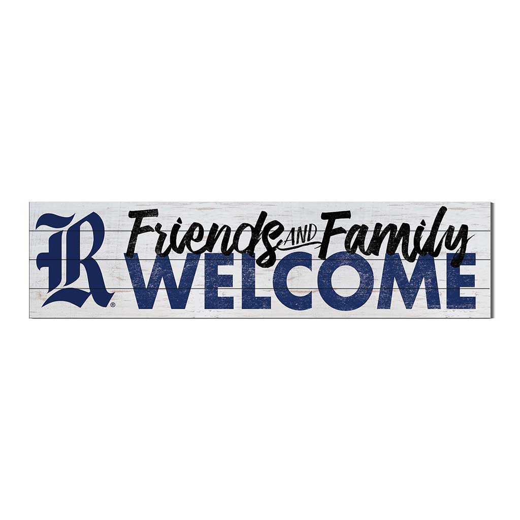 40x10 Sign Friends Family Welcome Rice Owls