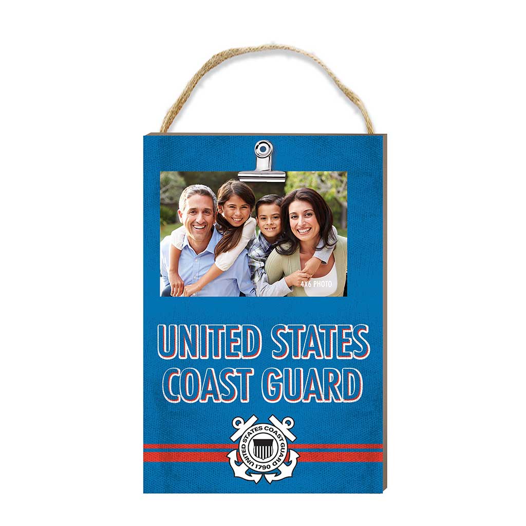 Hanging Clip-It Photo Colored Logo United States Coast Guard
