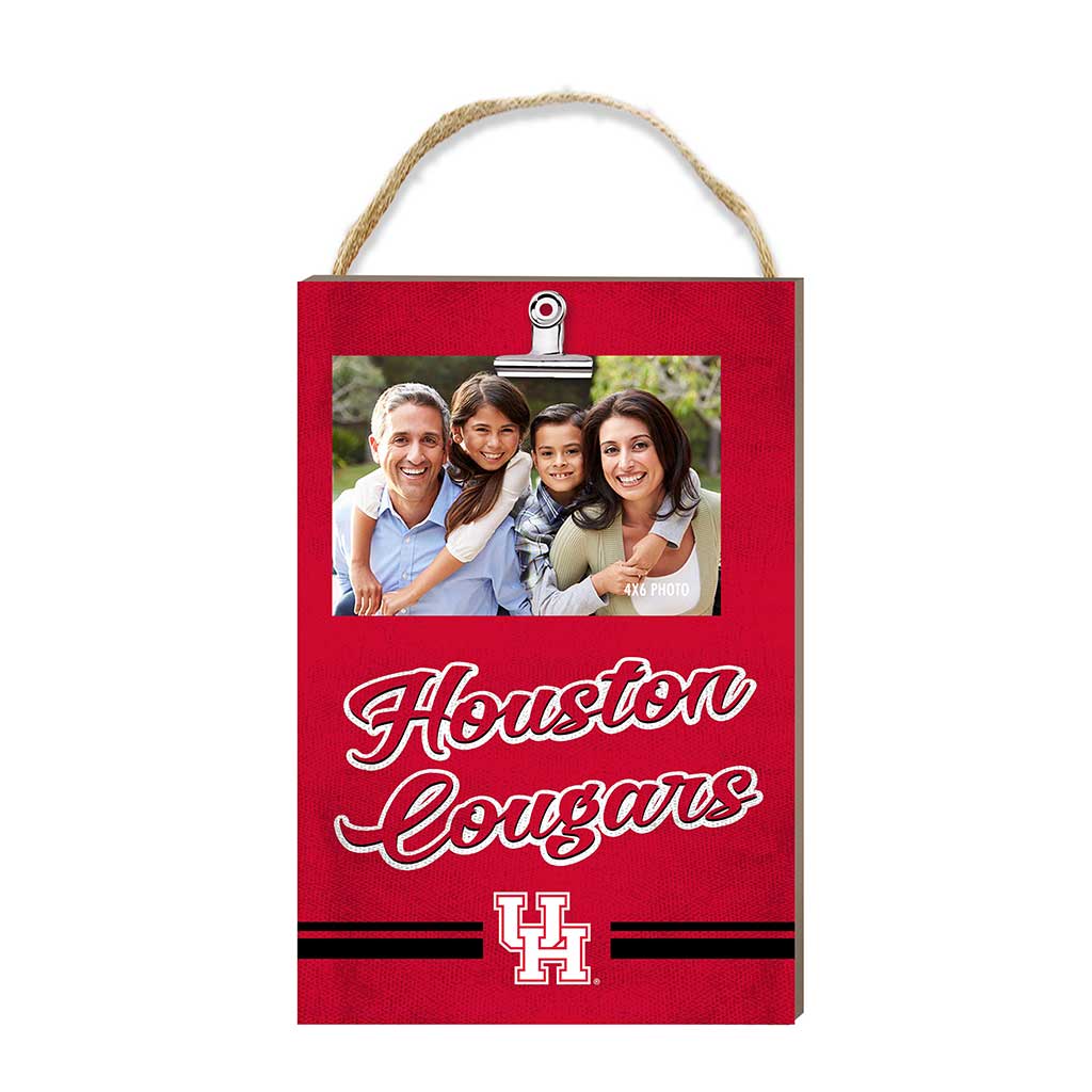 Hanging Clip-It Photo Colored Logo Houston Cougars