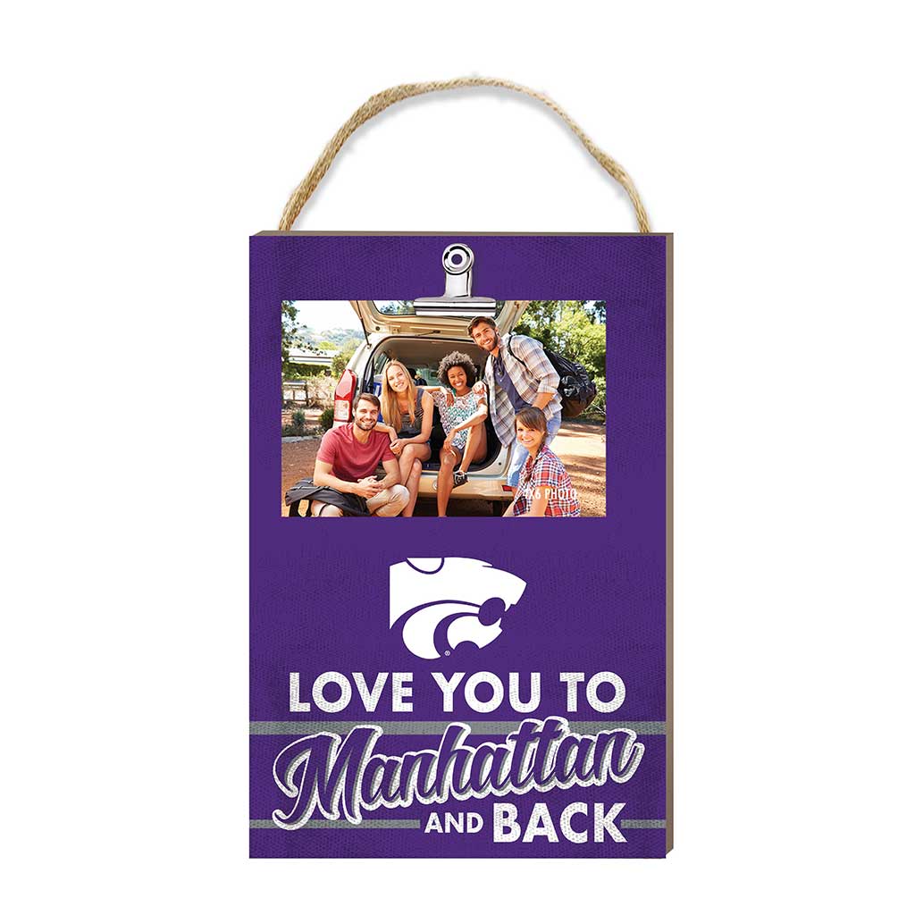 Hanging Clip-It Photo Love You To Kansas State Wildcats