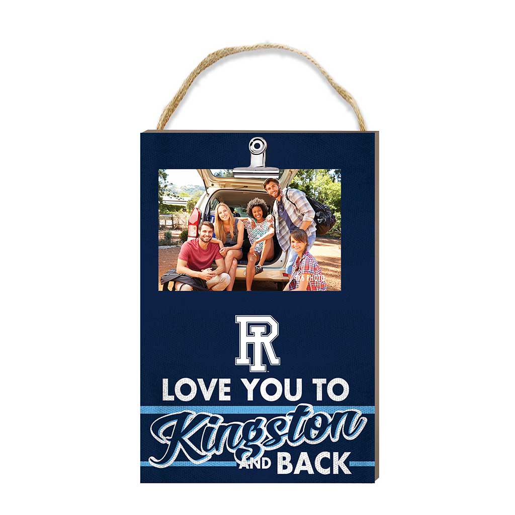 Hanging Clip-It Photo Love You To Rhode Island Rams