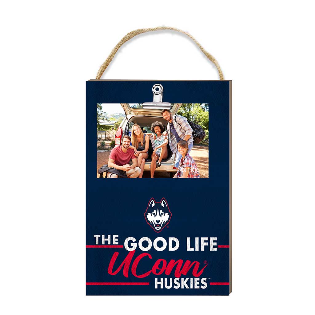 Hanging Clip-It Photo The Good Life Connecticut Huskies