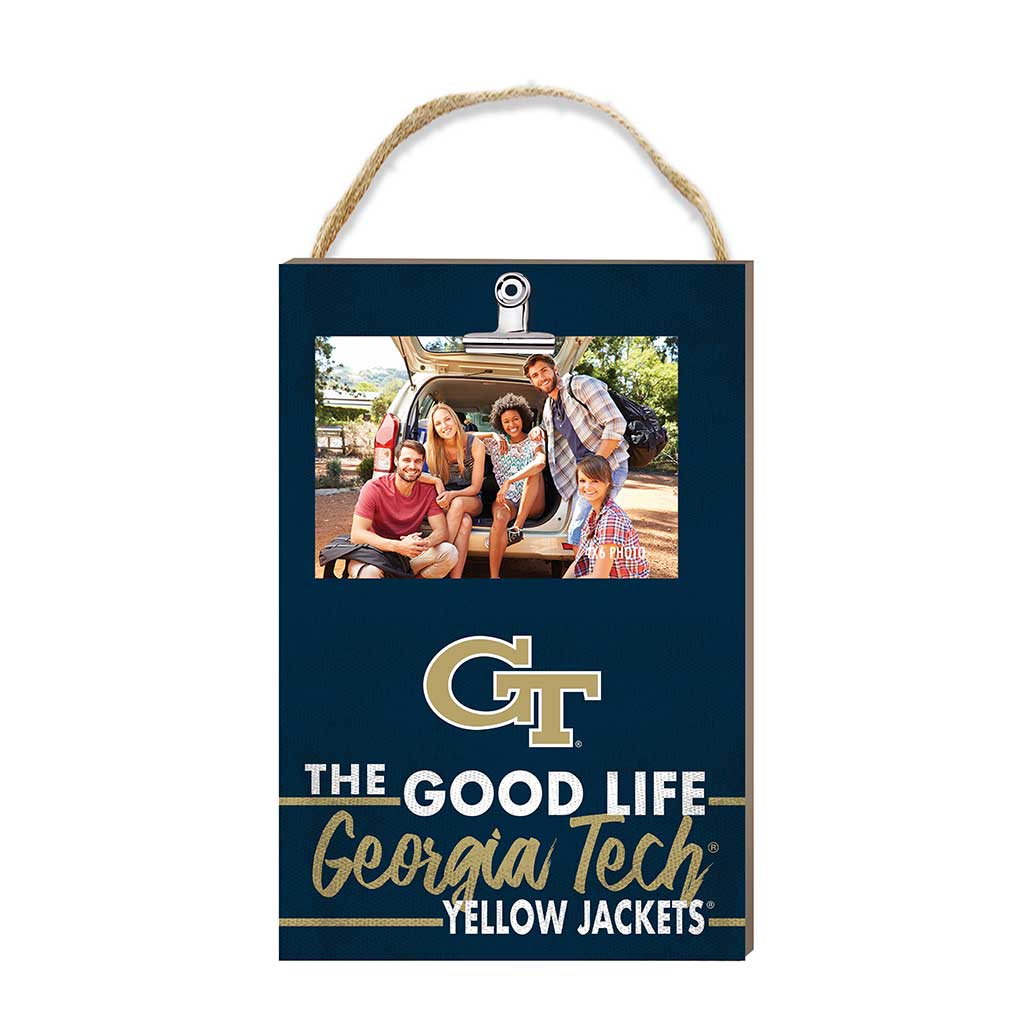 Hanging Clip-It Photo The Good Life Georgia Tech Yellow Jackets