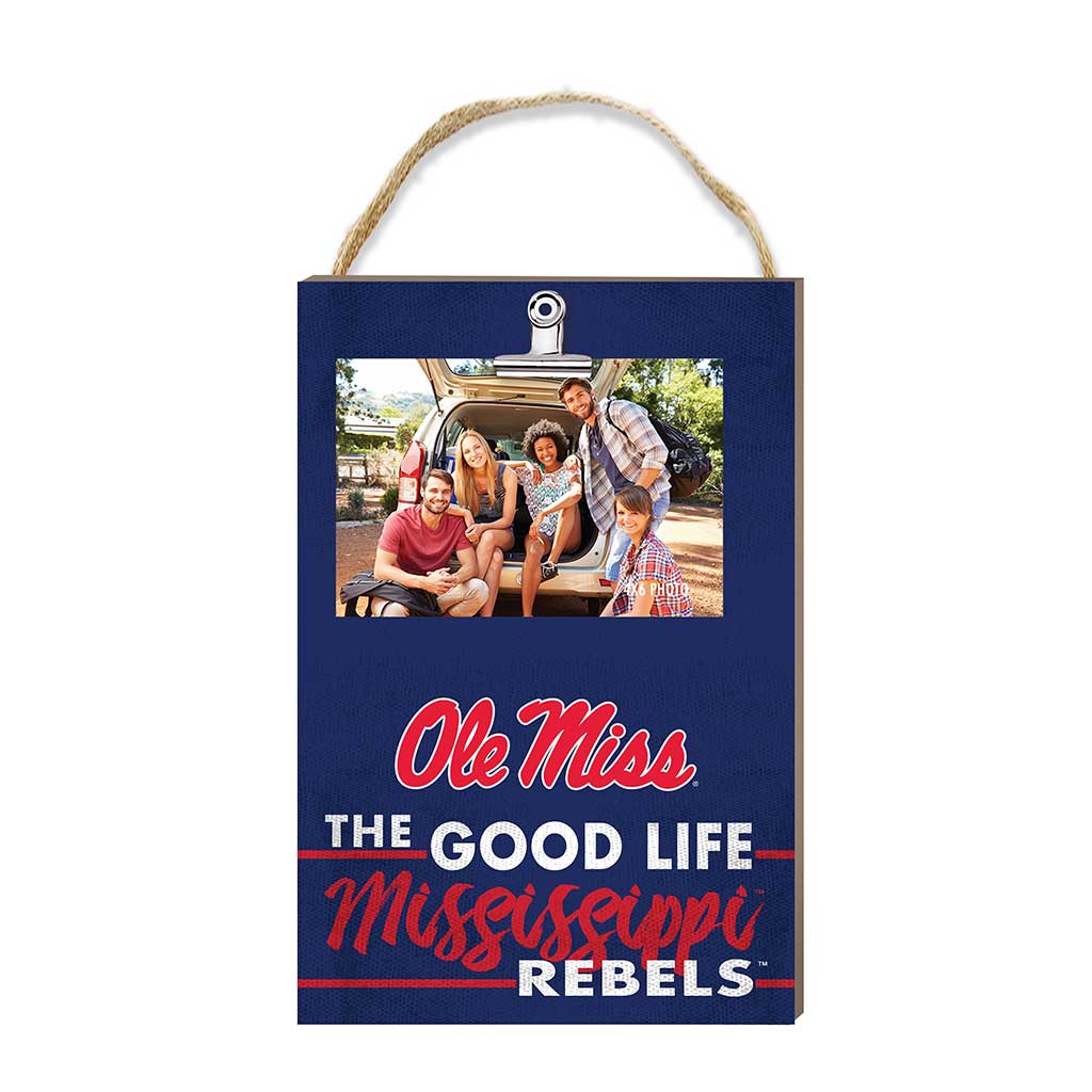 Hanging Clip-It Photo The Good Life Mississippi Rebels