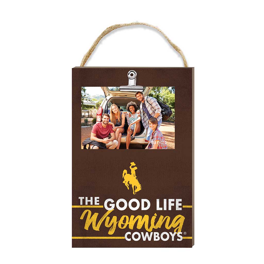 Hanging Clip-It Photo The Good Life Wyoming Cowboys