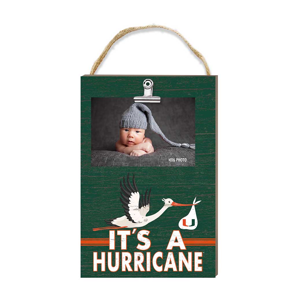 Hanging Clip-It Photo It's A Miami Hurricanes
