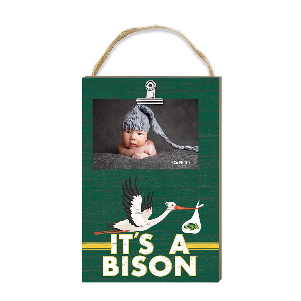 Hanging Clip-It Photo It's A North Dakota State Bison
