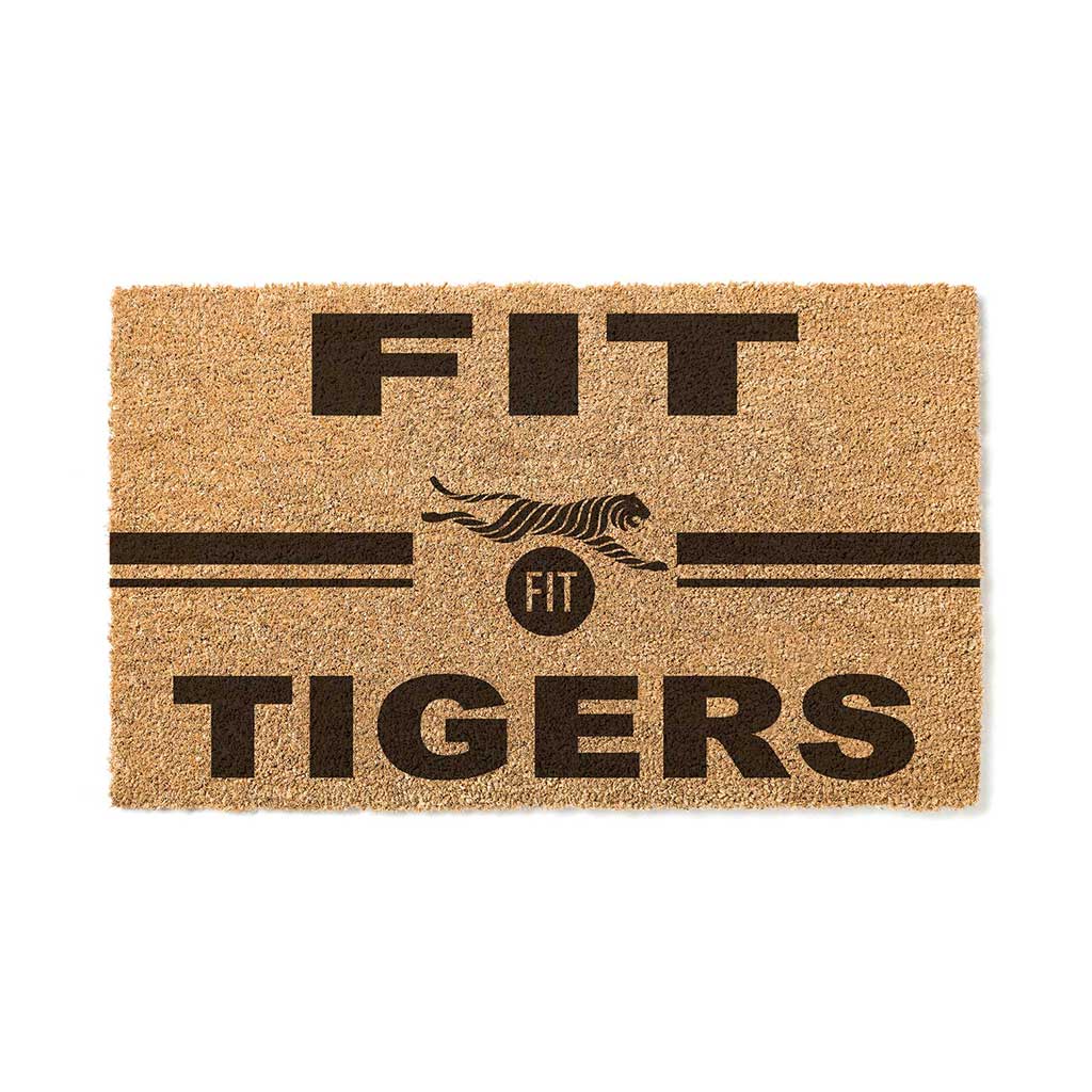 Team Coir Doormat Team Logo Fashion Institute of Technology (SUNY) Tigers