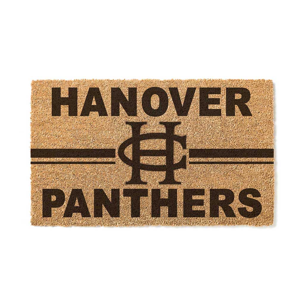 Team Coir Doormat Team Logo Hanover College Panthers
