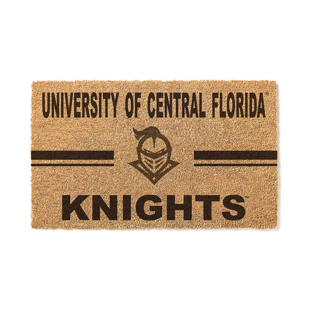 Team Coir Doormat Team Logo Central Florida Knights