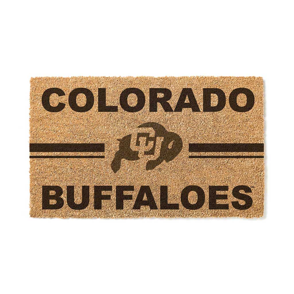 Team Coir Doormat Team Logo Colorado (Boulder) Buffaloes
