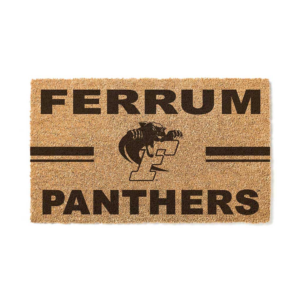 Team Coir Doormat Team Logo Furrum College Panthers