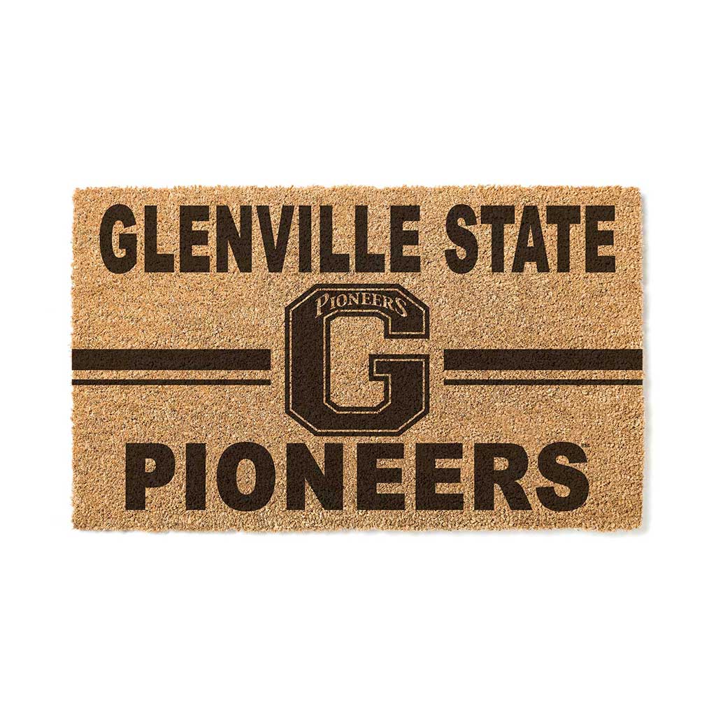 Team Coir Doormat Team Logo Glenville State Pioneers