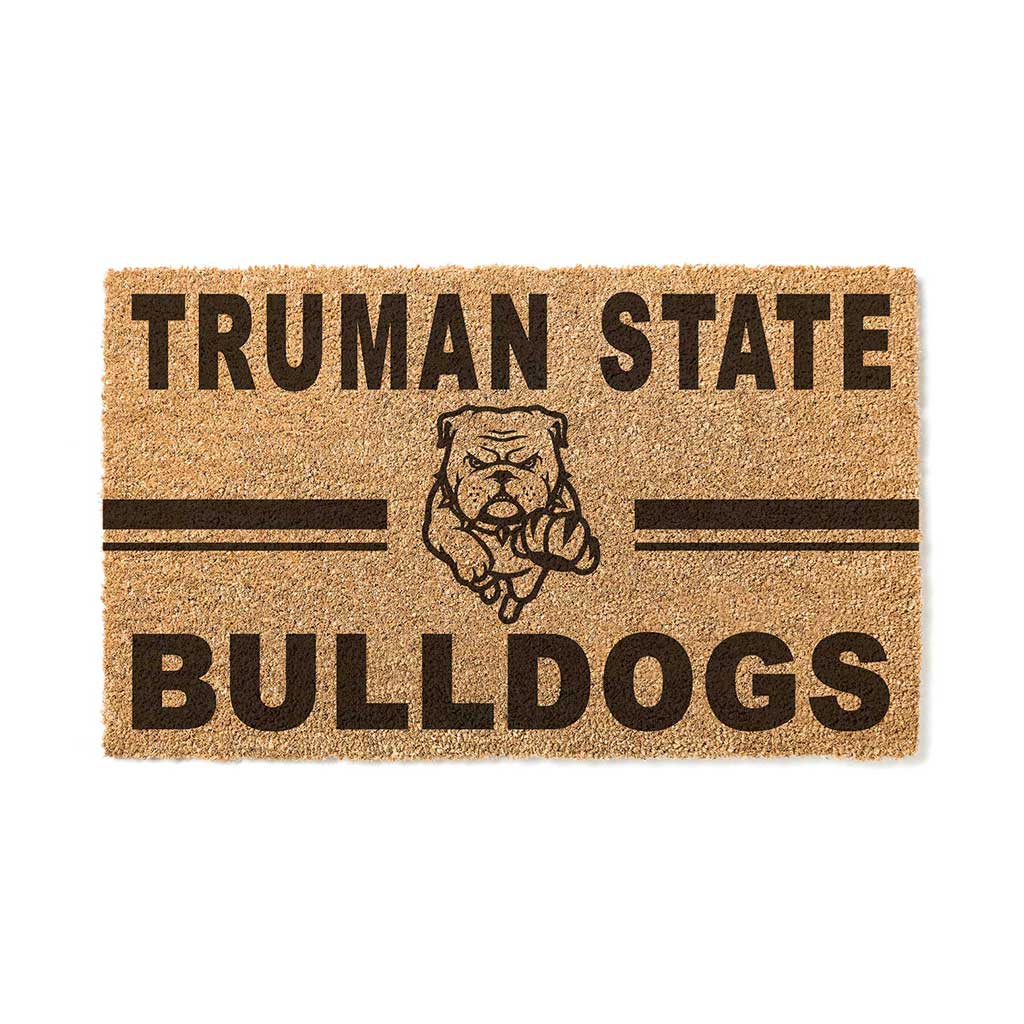 Team Coir Doormat Team Logo Truman State Bulldogs