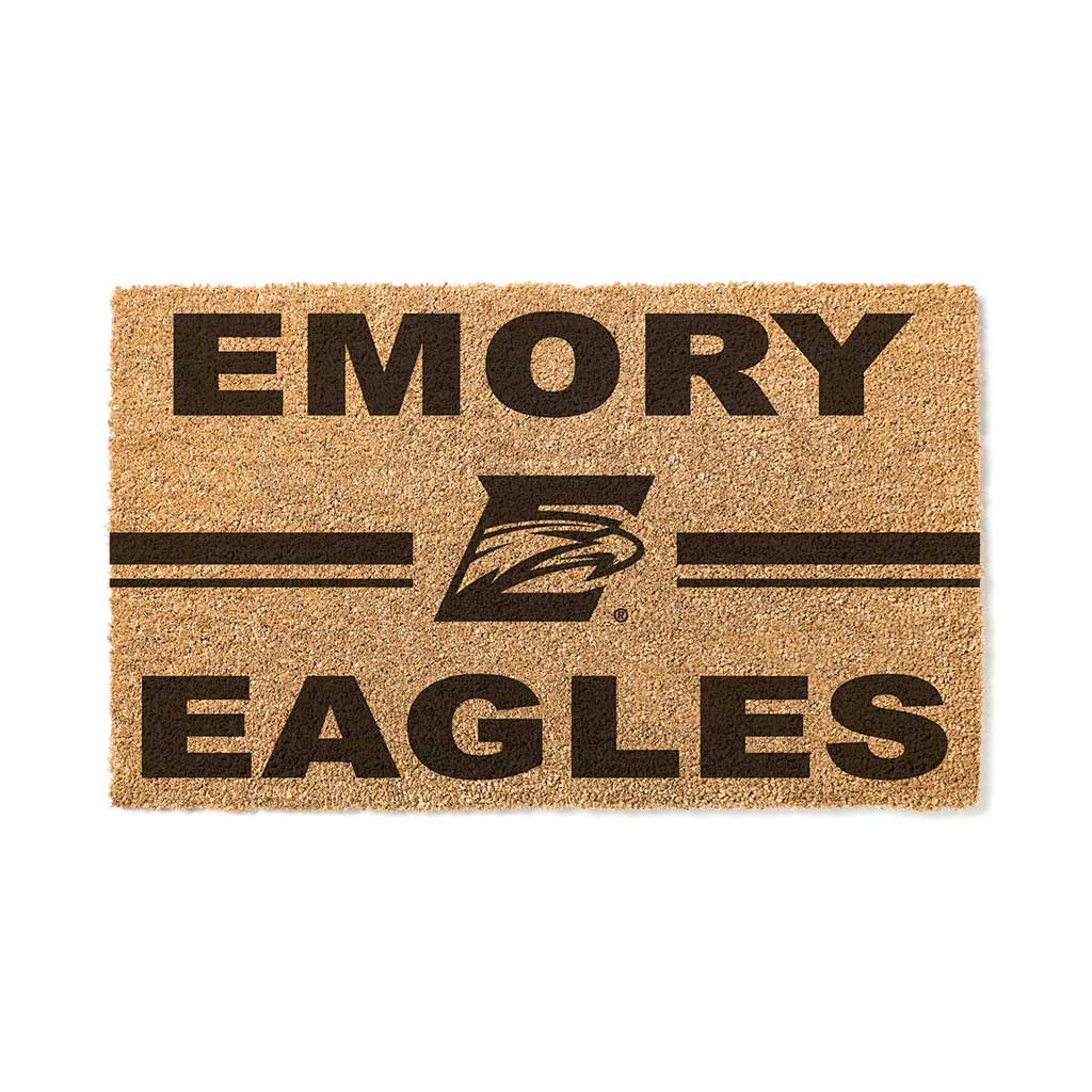 Team Coir Doormat Team Logo Emory Eagles