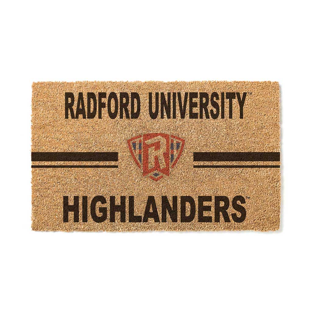 Team Coir Doormat Team Logo Radford Highlanders
