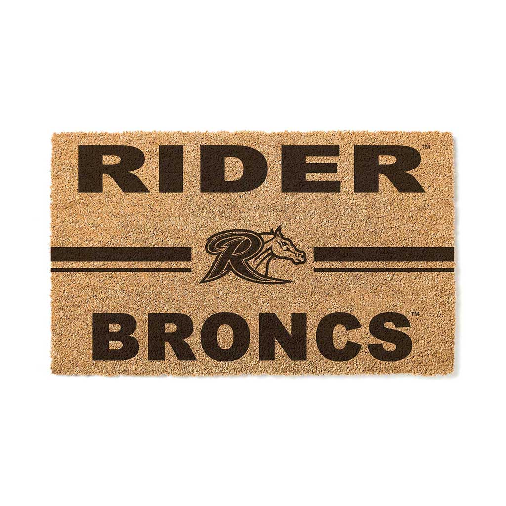 Team Coir Doormat Team Logo Rider Broncs