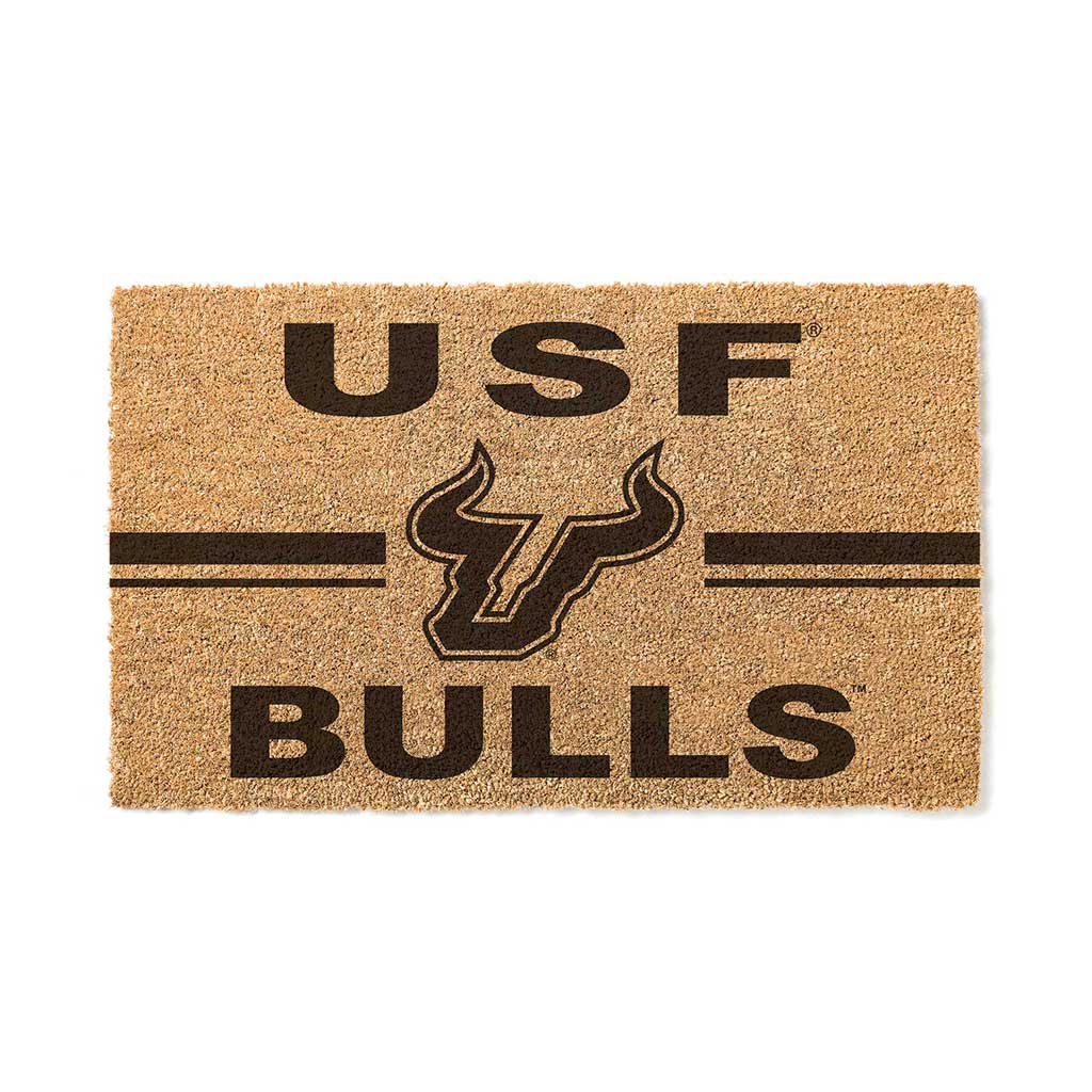Team Coir Doormat Team Logo South Florida Bulls