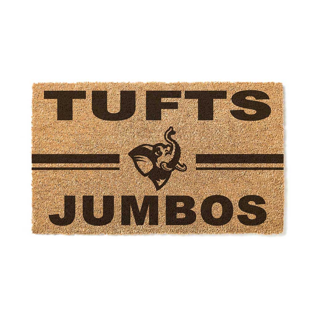 Team Coir Doormat Team Logo Tufts Jumbos