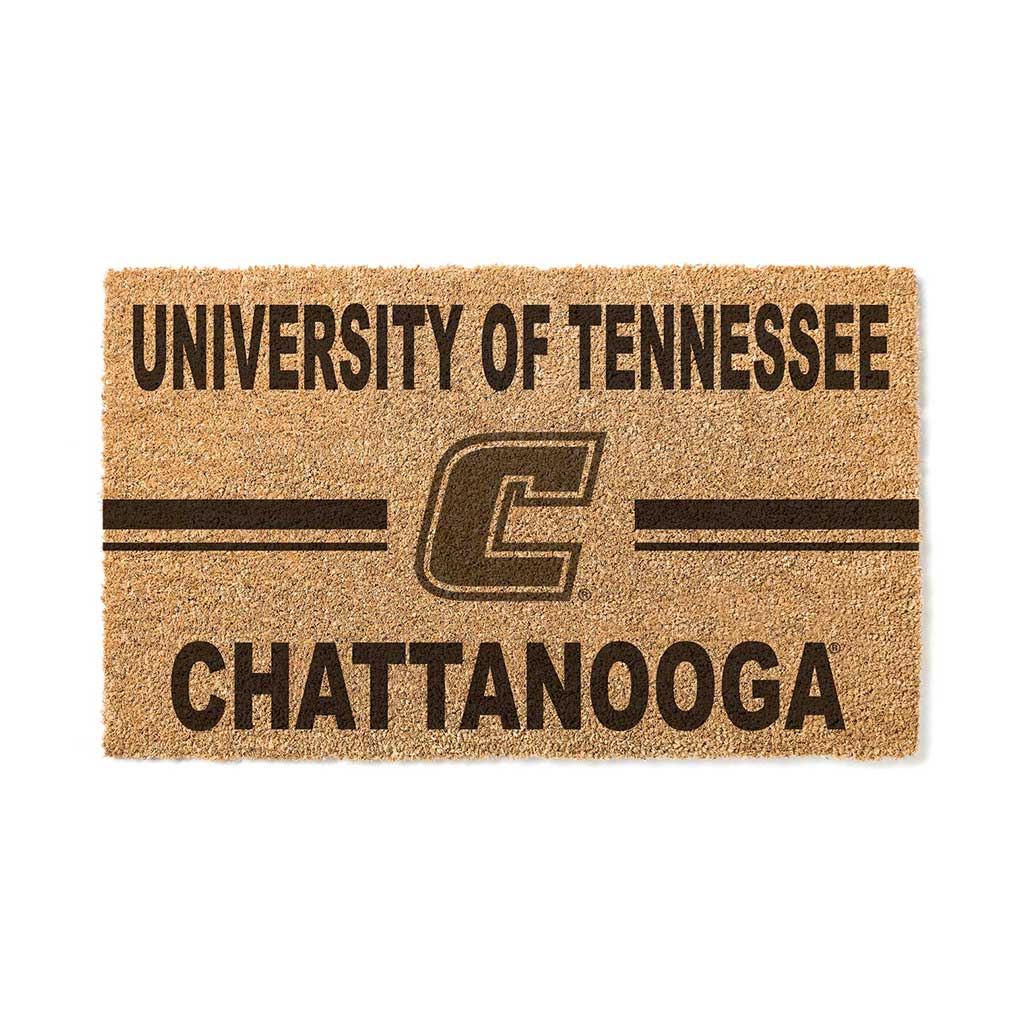 Team Coir Doormat Team Logo Tennessee Chattanooga Mocs