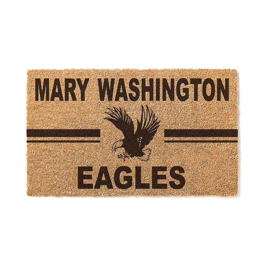 Team Coir Doormat Team Logo University of Mary Washington Eagles