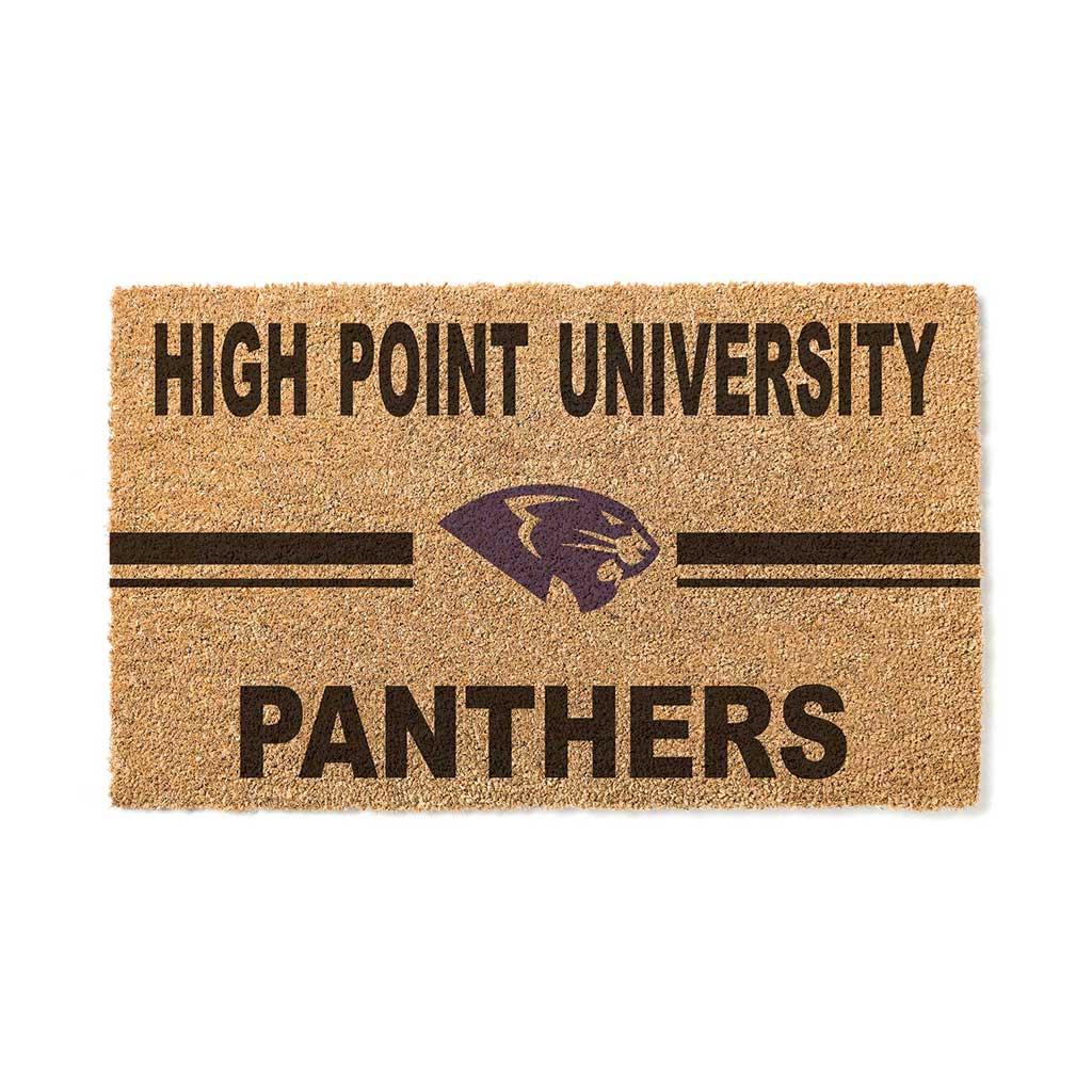 Team Coir Doormat Team Logo High Point Panthers