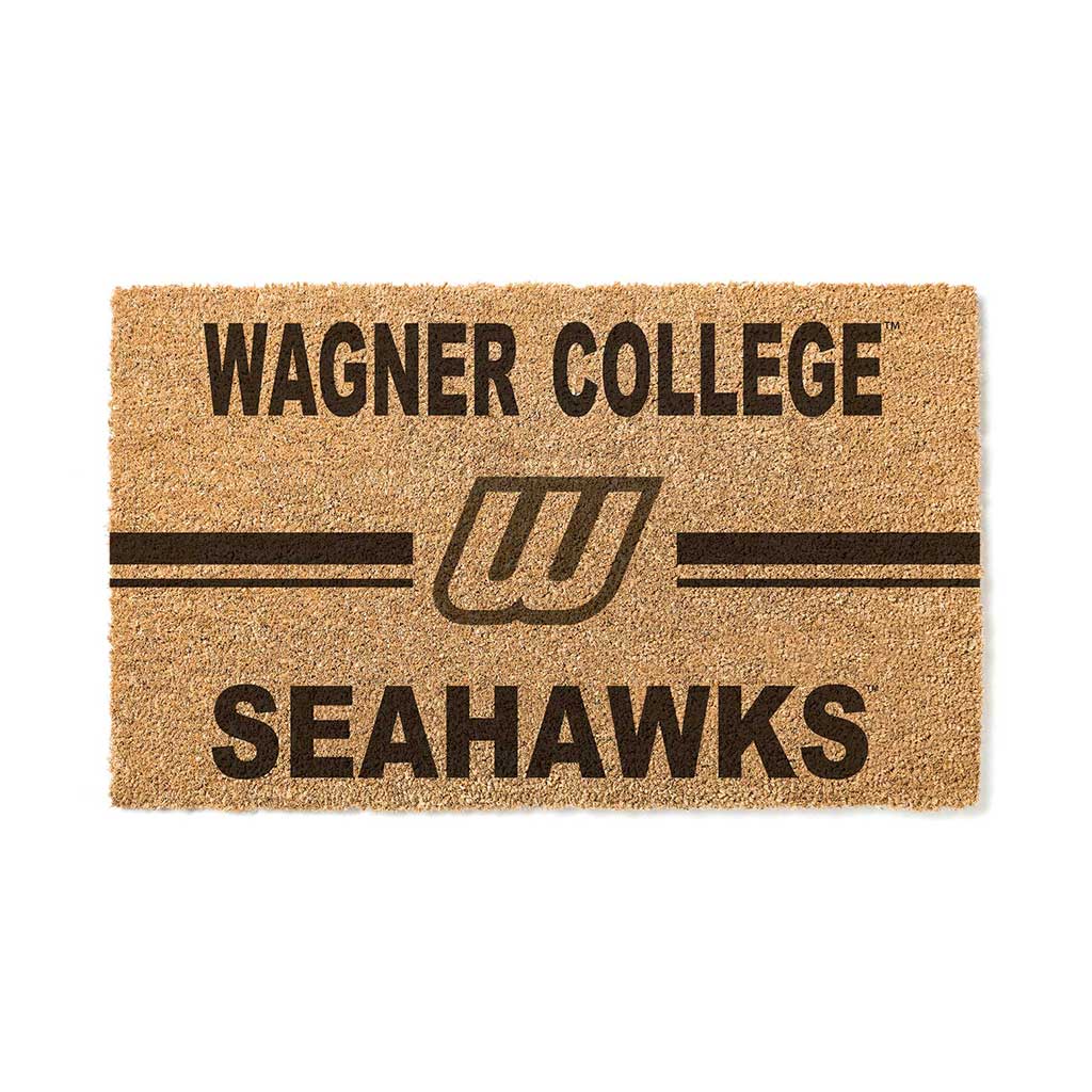 Team Coir Doormat Team Logo Wagner Seahawks