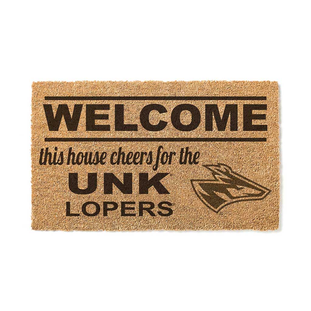 Team Coir Doormat Welcome Nebraska at Kearney Lopers