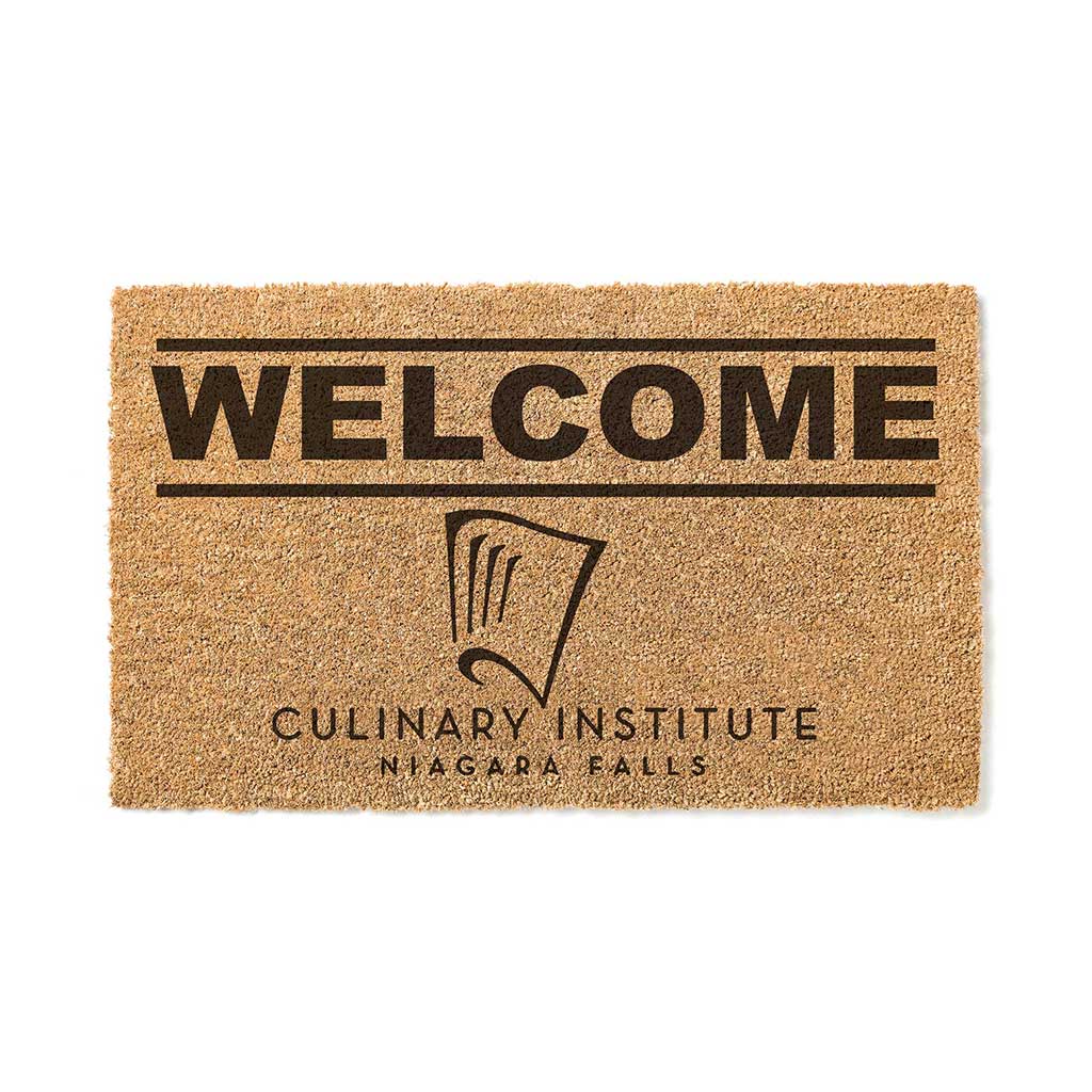 Team Coir Doormat Welcome Niagara Culinary