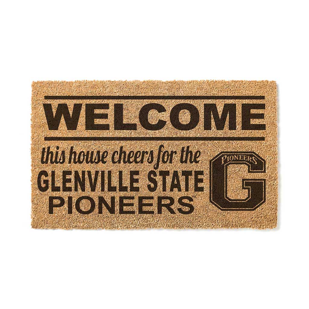 Team Coir Doormat Welcome Glenville State Pioneers