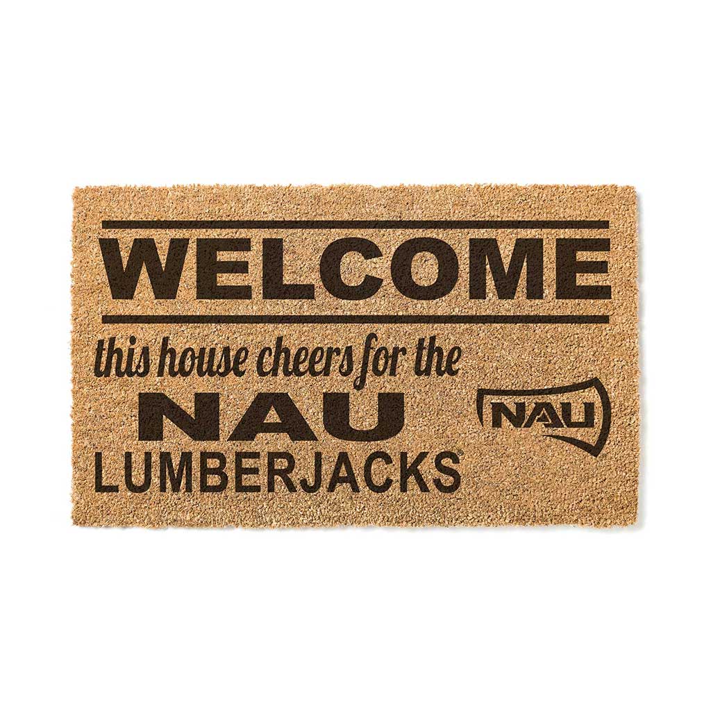 Team Coir Doormat Welcome Northern Arizona Lumberjacks