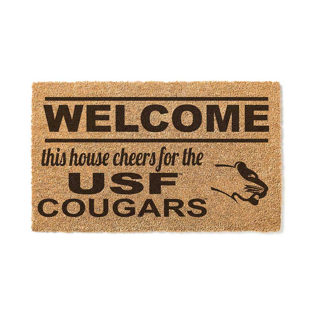 Team Coir Doormat Welcome Sioux Falls Cougars