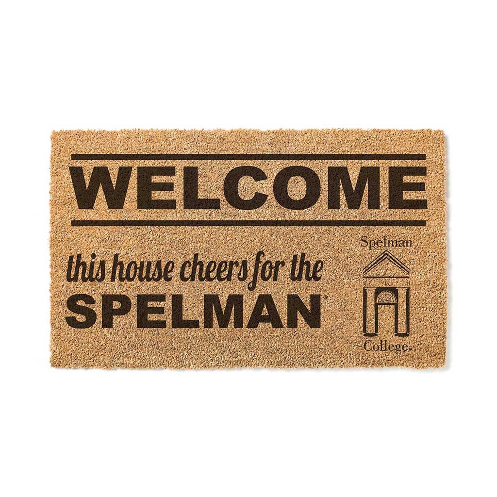 Team Coir Doormat Welcome Spelman College