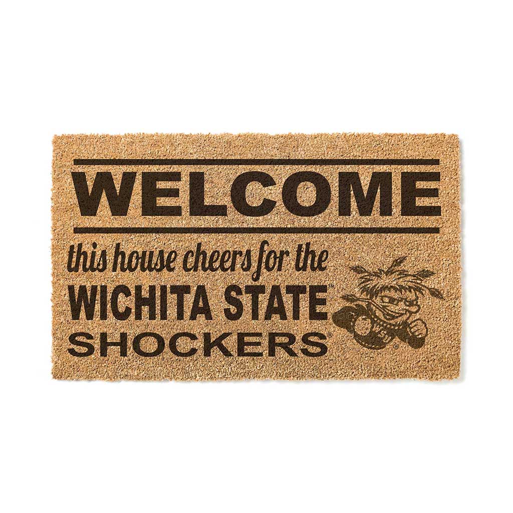 Team Coir Doormat Welcome Wichita State Shockers