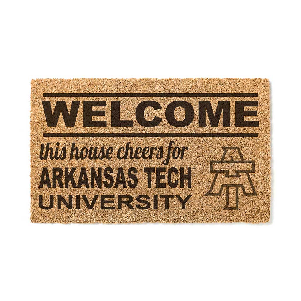 Team Coir Doormat Welcome Arkansas Tech WONDER BOYS/GOLDEN SUNS