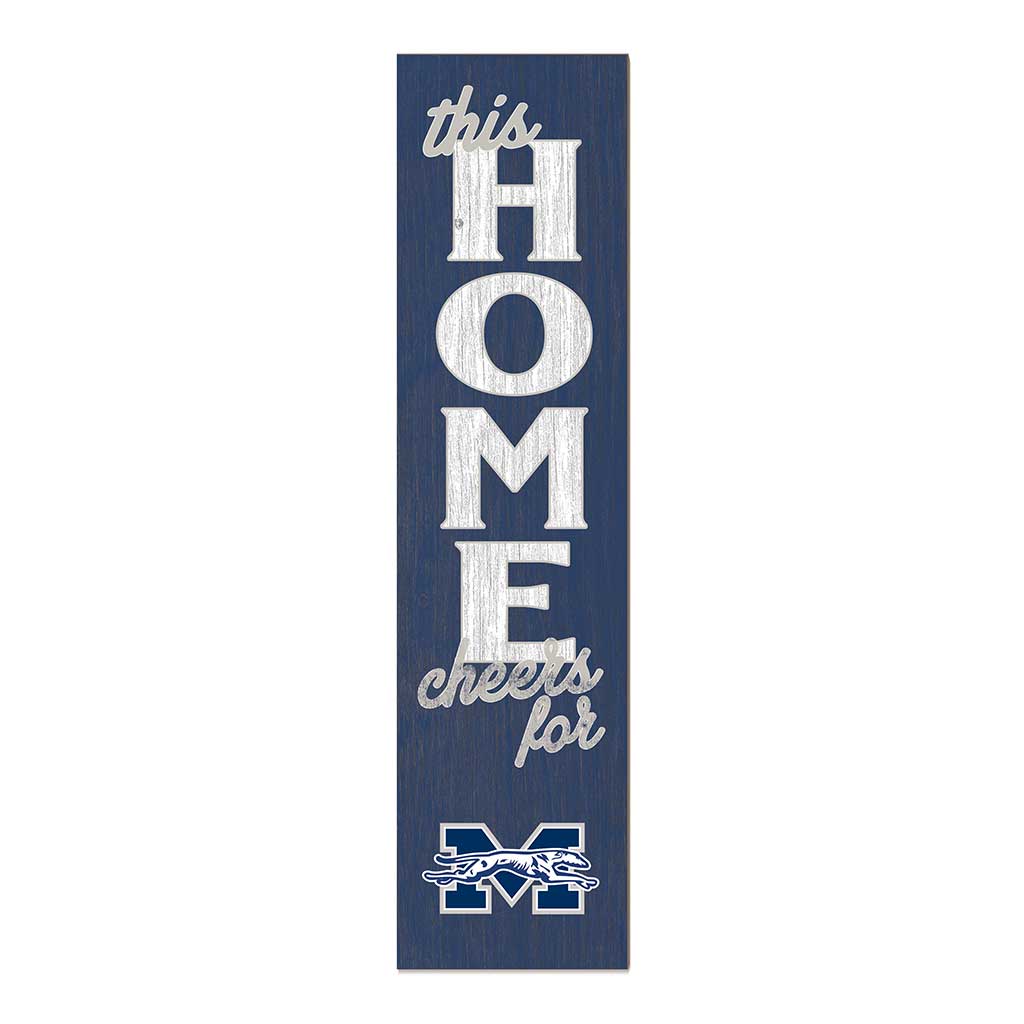 11x46 Leaning Sign This Home Moravian College Greyhounds