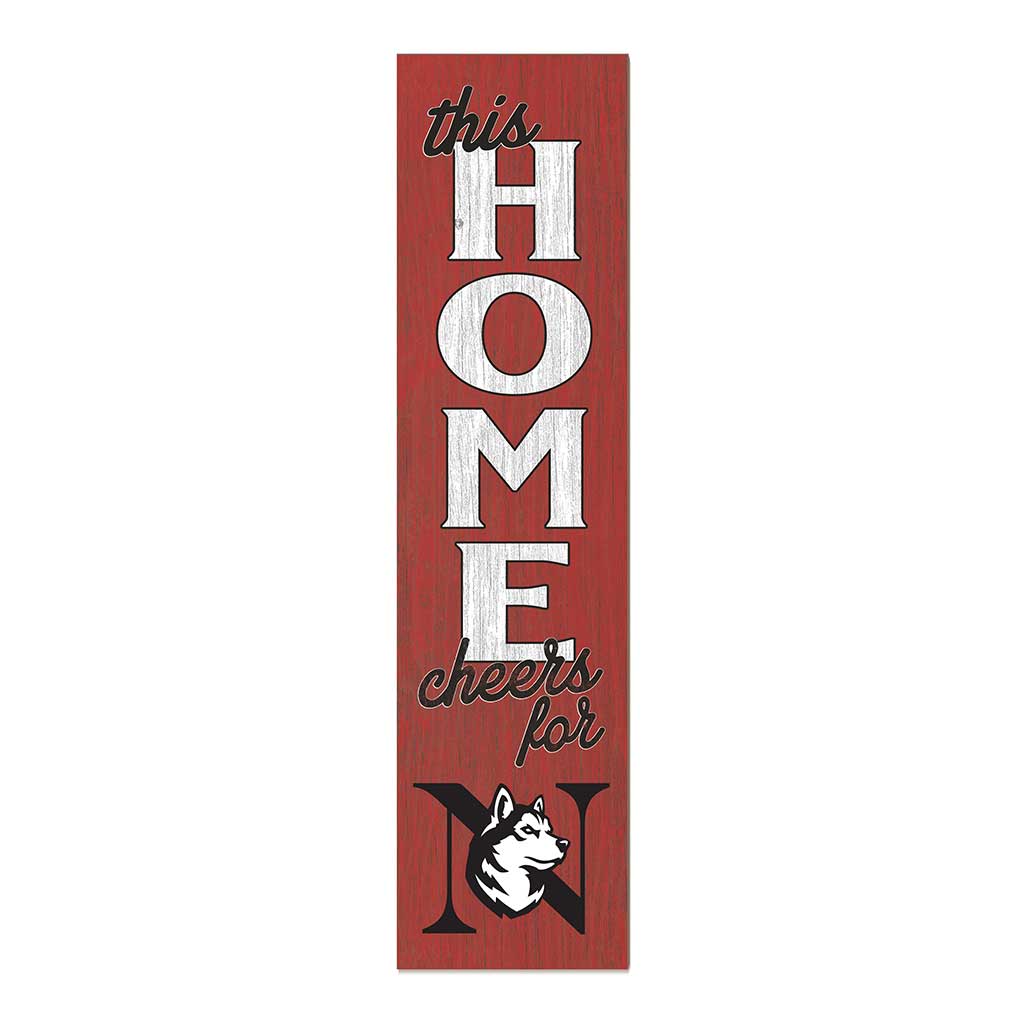 11x46 Leaning Sign This Home Northeastern Huskies