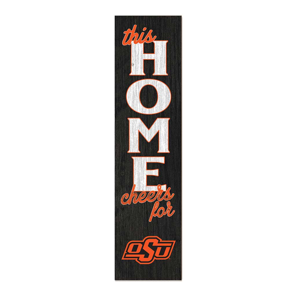 11x46 Leaning Sign This Home Oklahoma State Cowboys