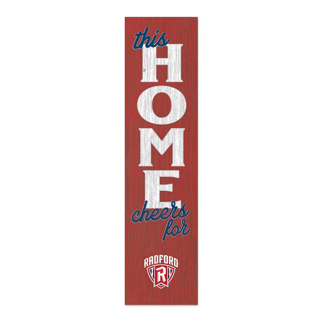 11x46 Leaning Sign This Home Radford Highlanders
