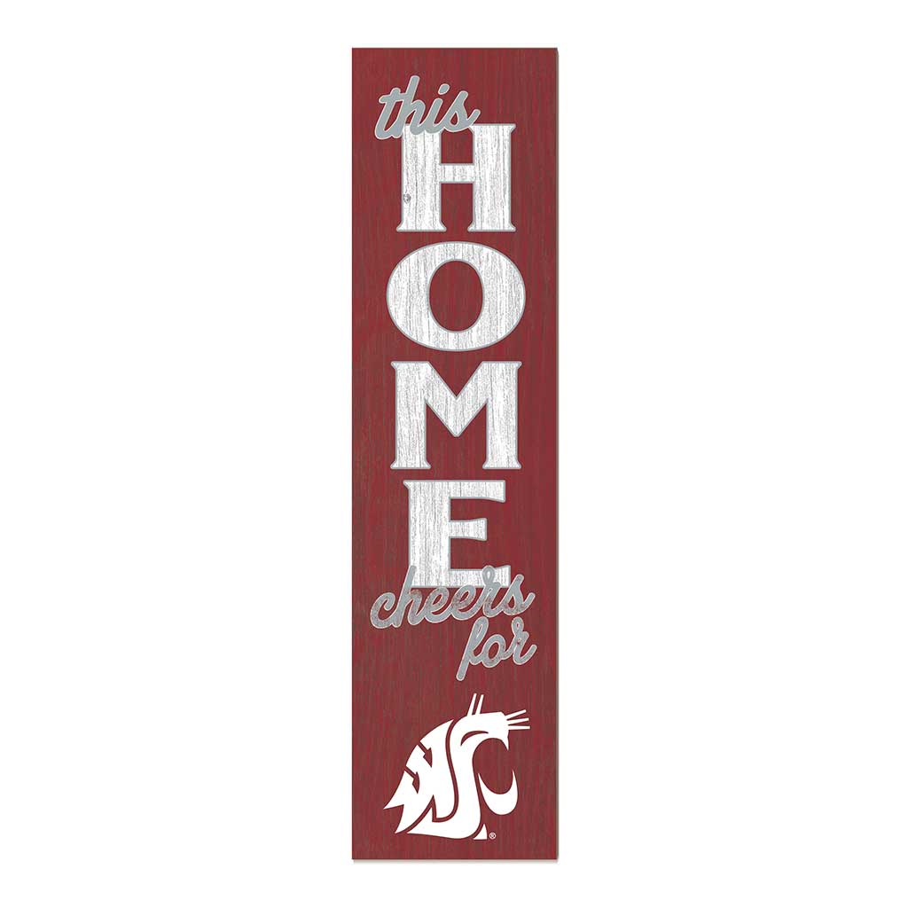 11x46 Leaning Sign This Home Washington State Cougars