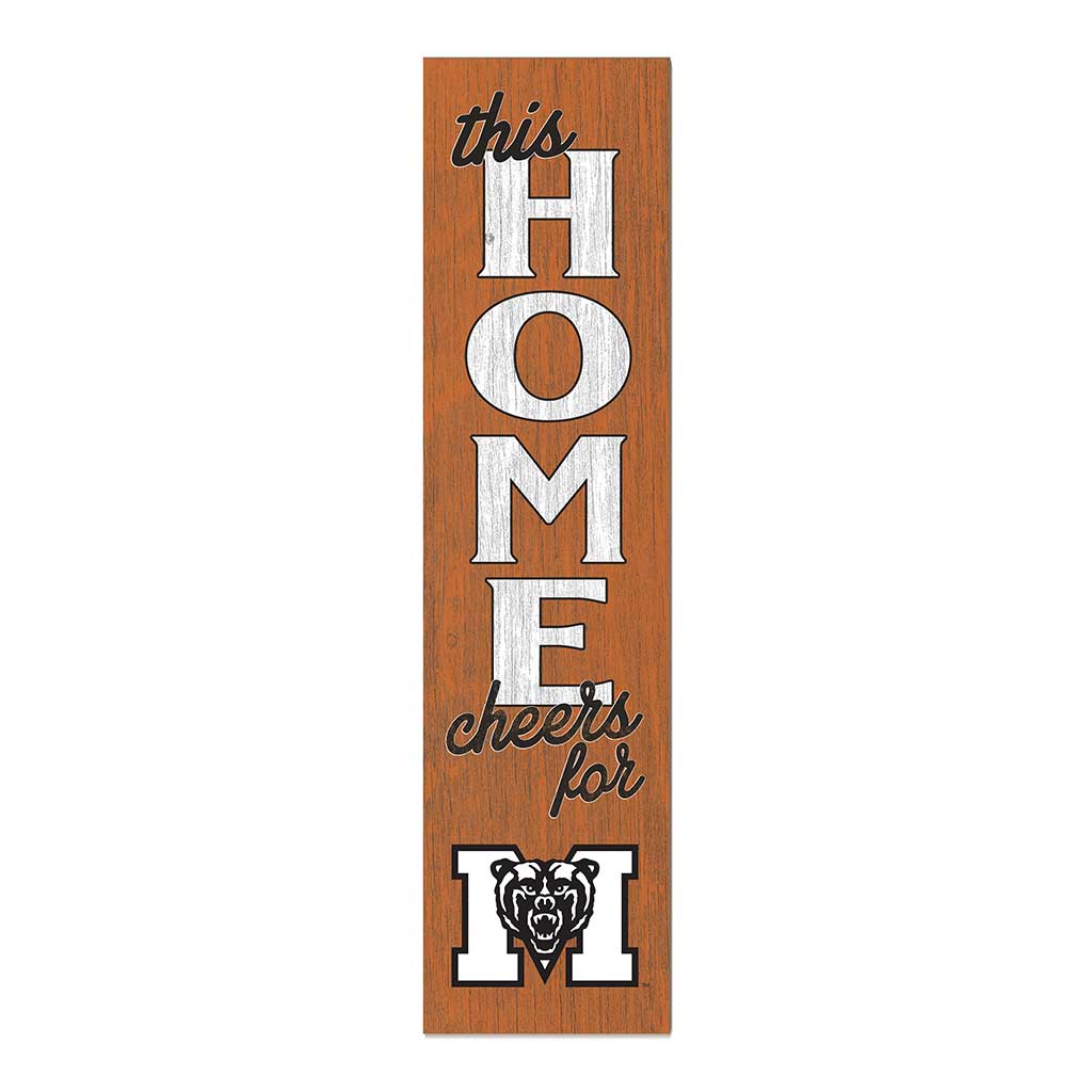 11x46 Leaning Sign This Home Mercer Bears
