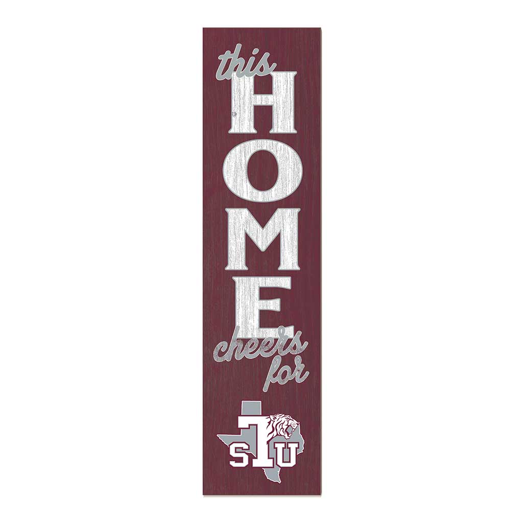 11x46 Leaning Sign This Home Texas Southern Tigers