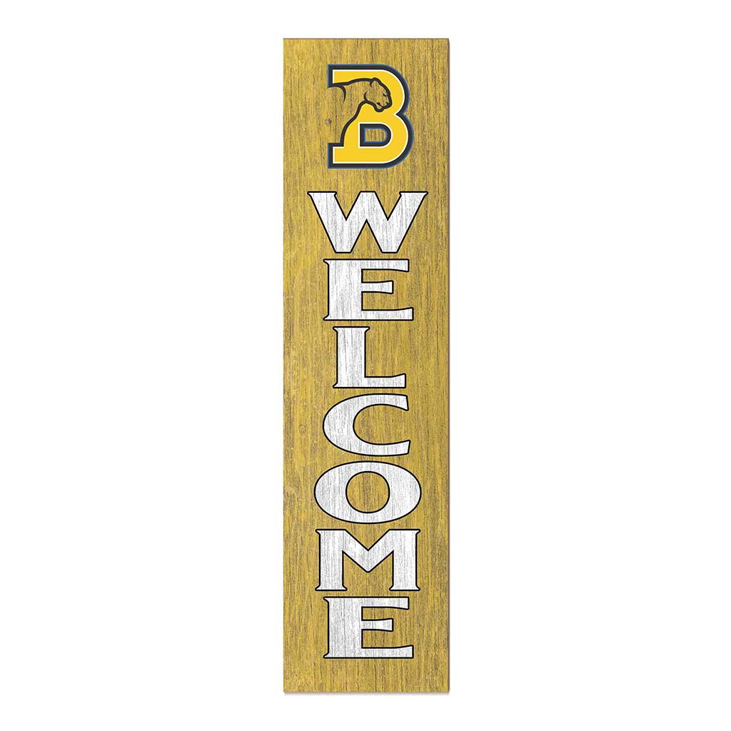 11x46 Leaning Sign Welcome Birmingham Southern College Panthers