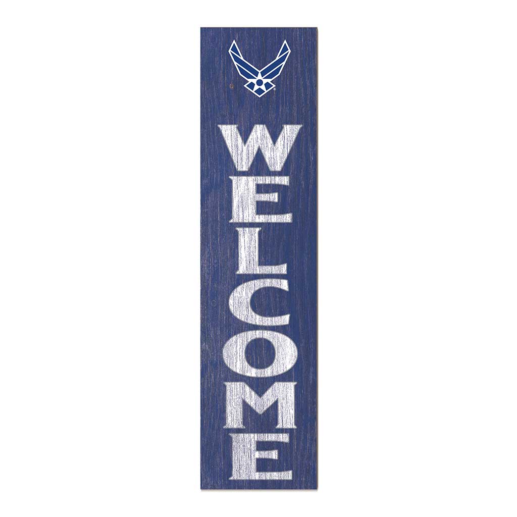 11x46 Leaning Sign Welcome Air Force