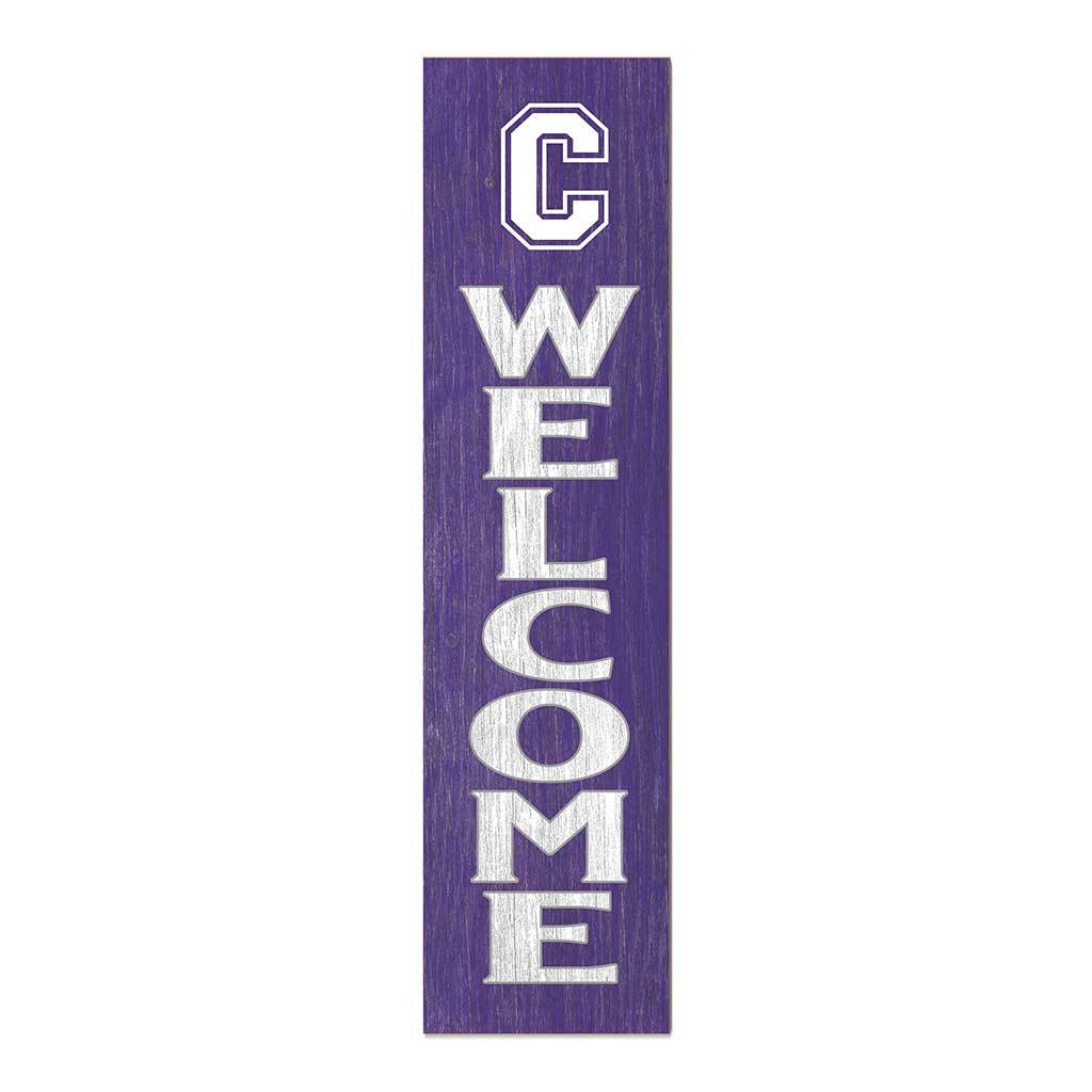 11x46 Leaning Sign Welcome Cornell College Rams