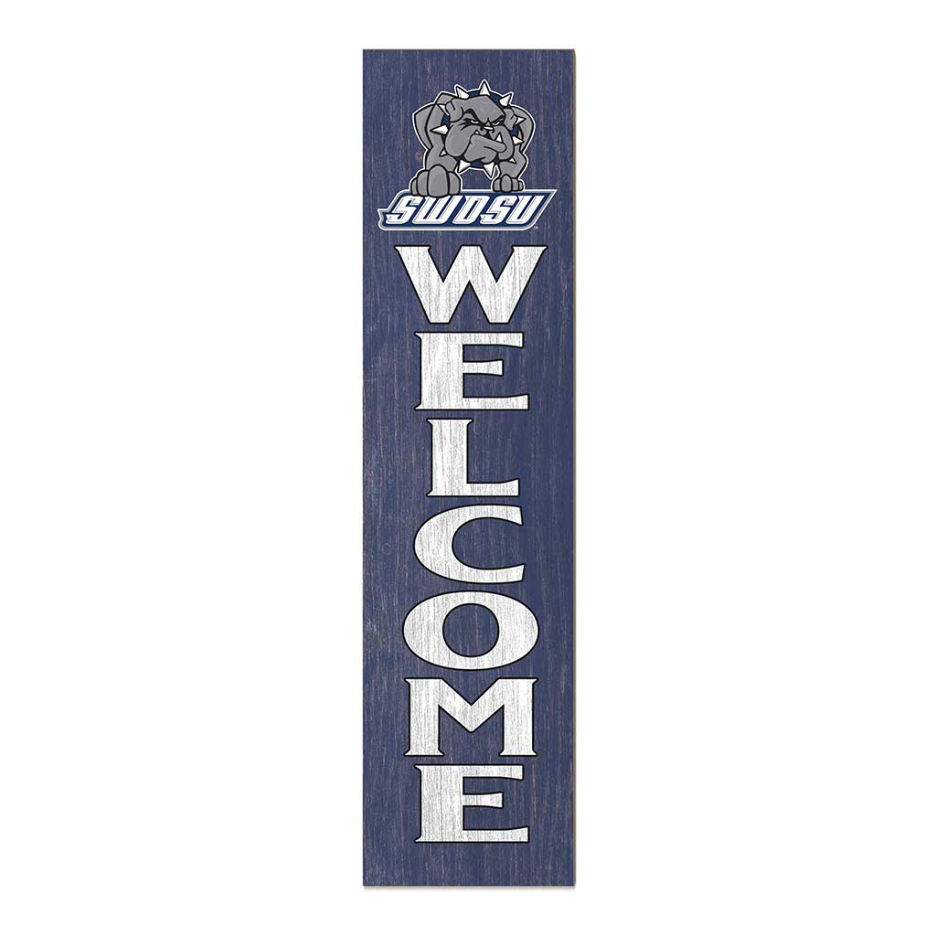 11x46 Leaning Sign Welcome Southwestern Oklahoma State Bulldogs