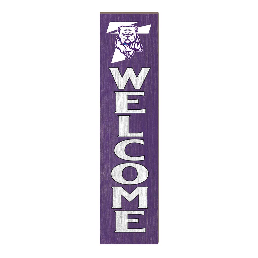 11x46 Leaning Sign Welcome Truman State Bulldogs